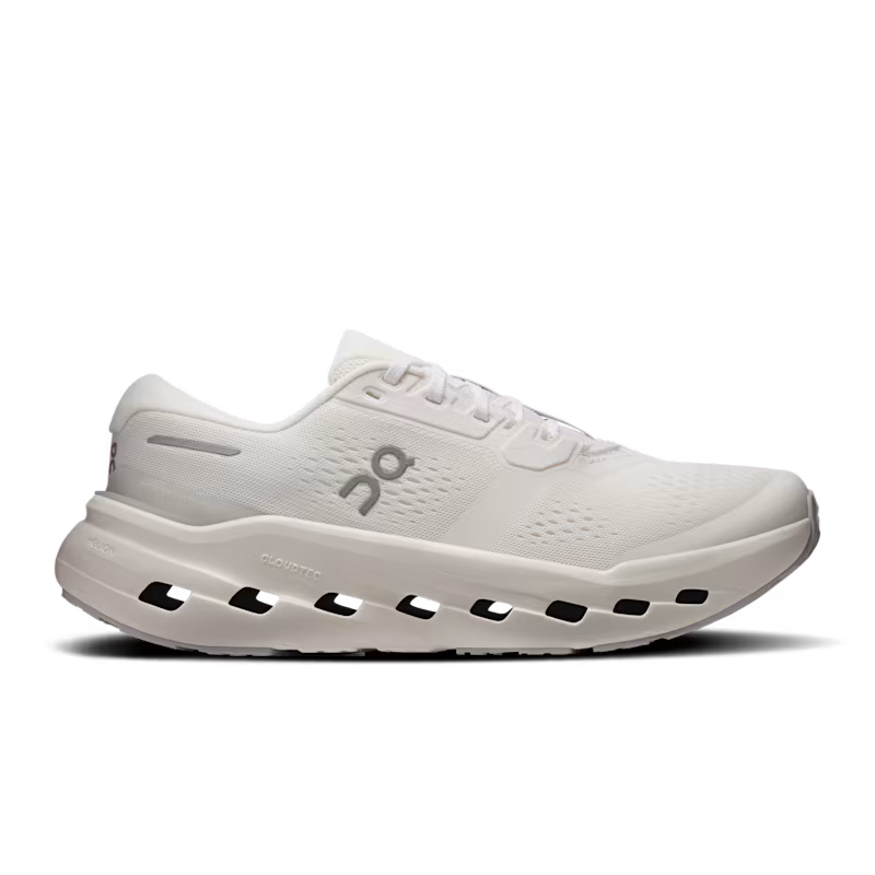 On Women's Cloudrunner 3 Sneaker in White/Ivory
