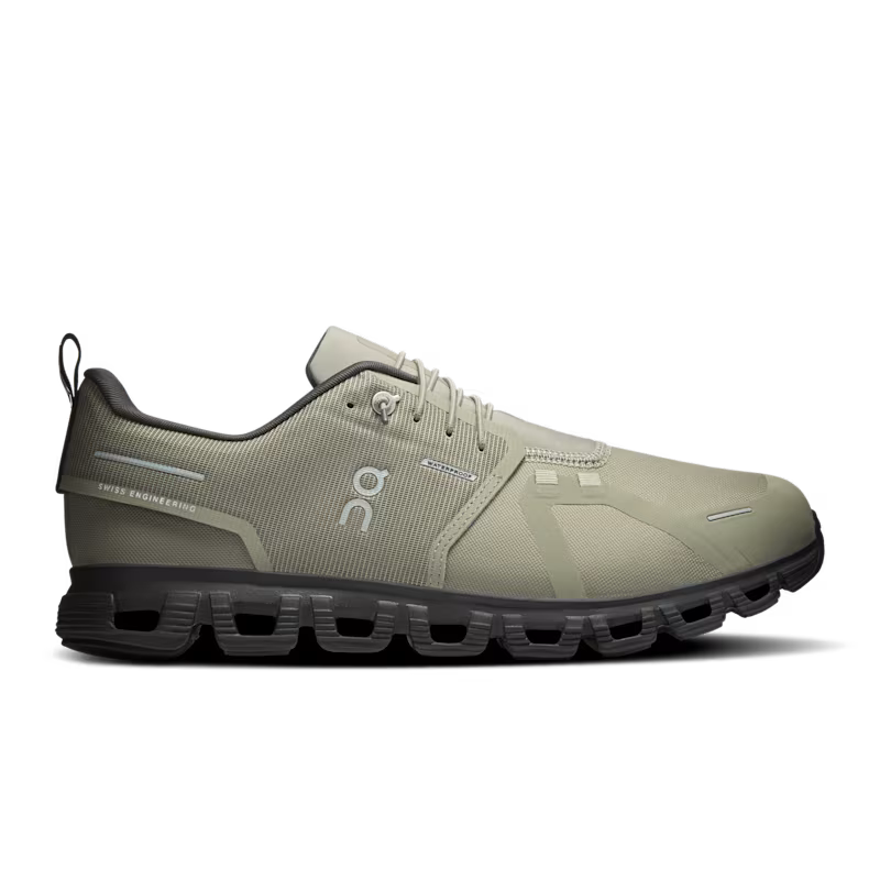 On Men's Cloud 6 Waterproof Sneaker in Olive/Espresso