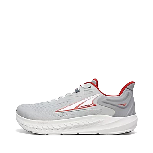 Altra Men's Torin 7 Sneaker in Gray/Red