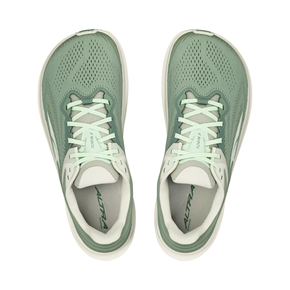 Top-down view of Altra Torin 8 Sneaker for women.