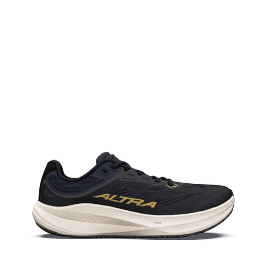 Altra Women's Torin 9 Sneaker in Black/Gold/White Smoke