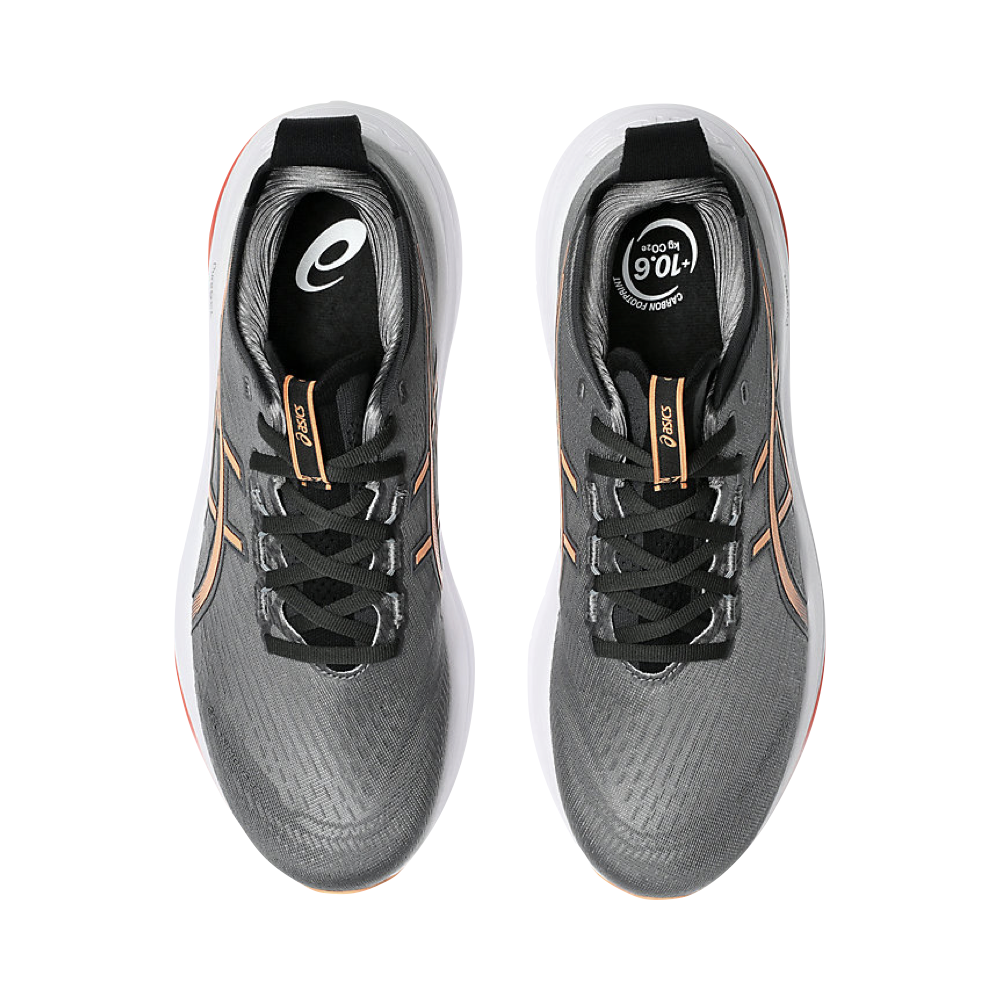 Asics Men's Gel-Nimbus 27 Sneaker in Carbon/Mojave