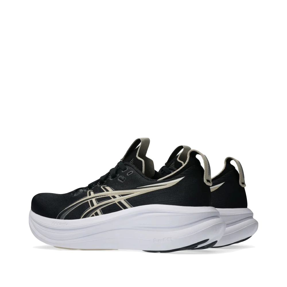 Heel view of Asics Gel Nimbus 28 Sneaker for men.