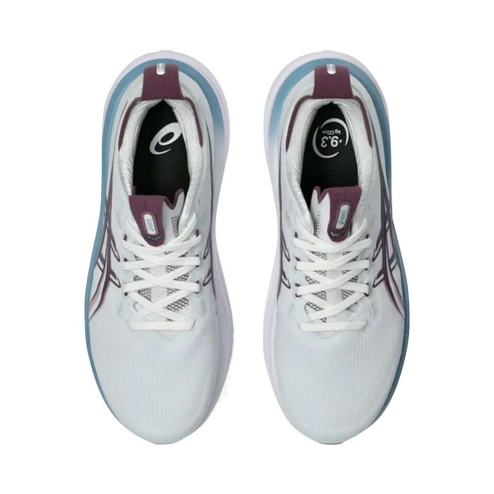 Top-down view of Asics Gel Nimbus 28 Sneaker for women.