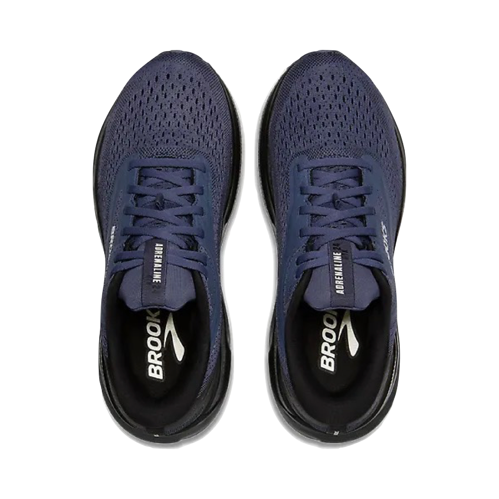 Top-down view of Brooks Adrenaline GTS 24 GTX Waterproof Sneaker for men.