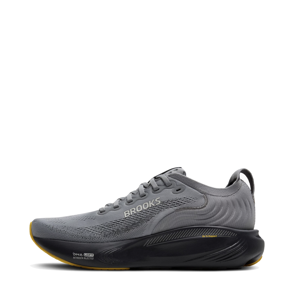 Side (left) view of Brooks Adrenaline GTS 25 Sneaker for men.
