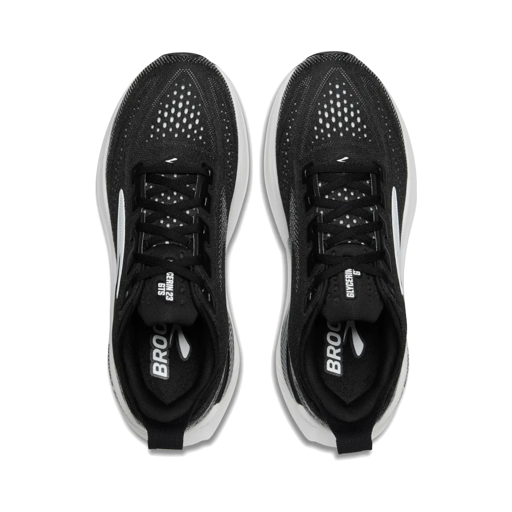Top-down view of Brooks Glycerine GTS 23 Sneaker for men.