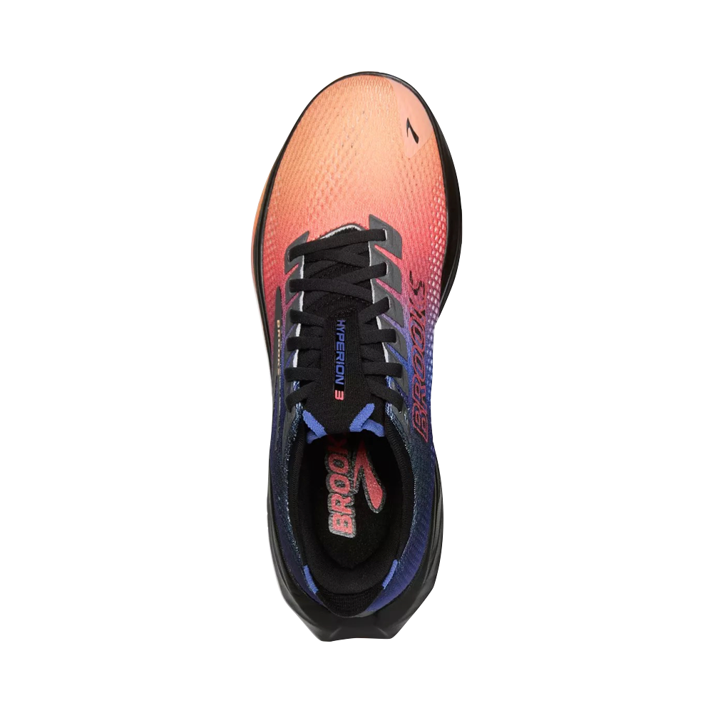 Top-down view of Brooks Hyperion 3 Sneaker for men.
