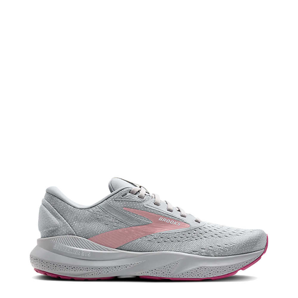 Side (right) view of Brooks Adrenaline GTS 24 Sneaker for women.