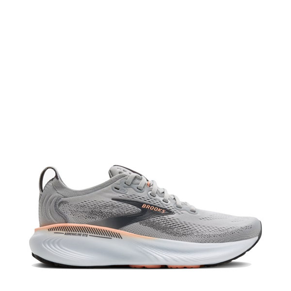 Side (right) view of Brooks Adrenaline GTS 25 Sneaker for women.