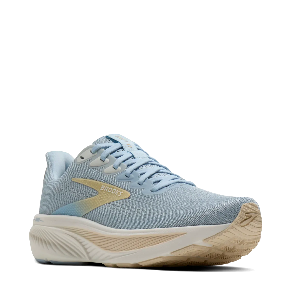 Mudguard and Toe view of Brooks Ghost 17 Sneaker for women.