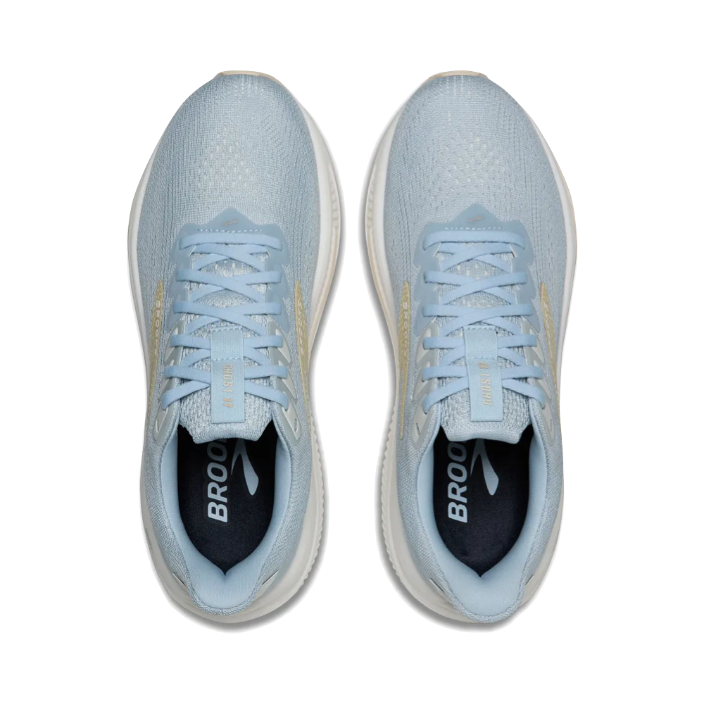 Top-down view of Brooks Ghost 17 Sneaker for women.