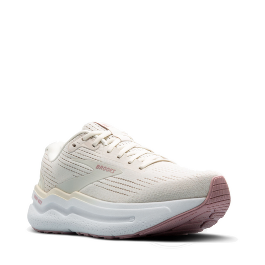 Mudguard and Toe view of Brooks Ghost Max 2 Sneaker for women.