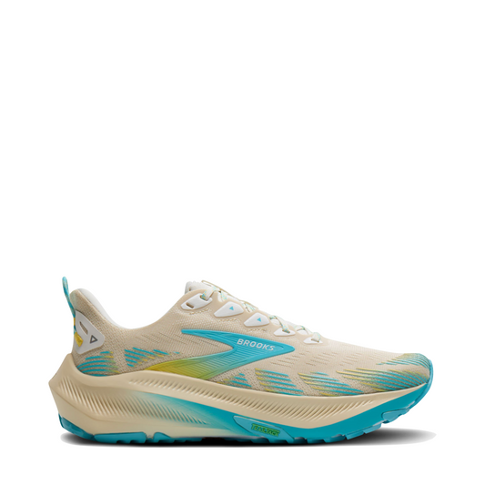 Side (right) view of Brooks Ghost Trail Sneaker for women.