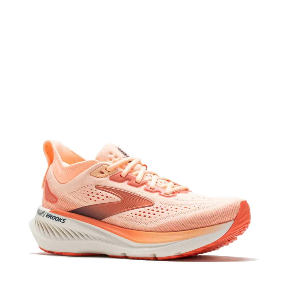 Mudguard and Toe view of Brooks Glycerin GTS 23 Sneaker for women.
