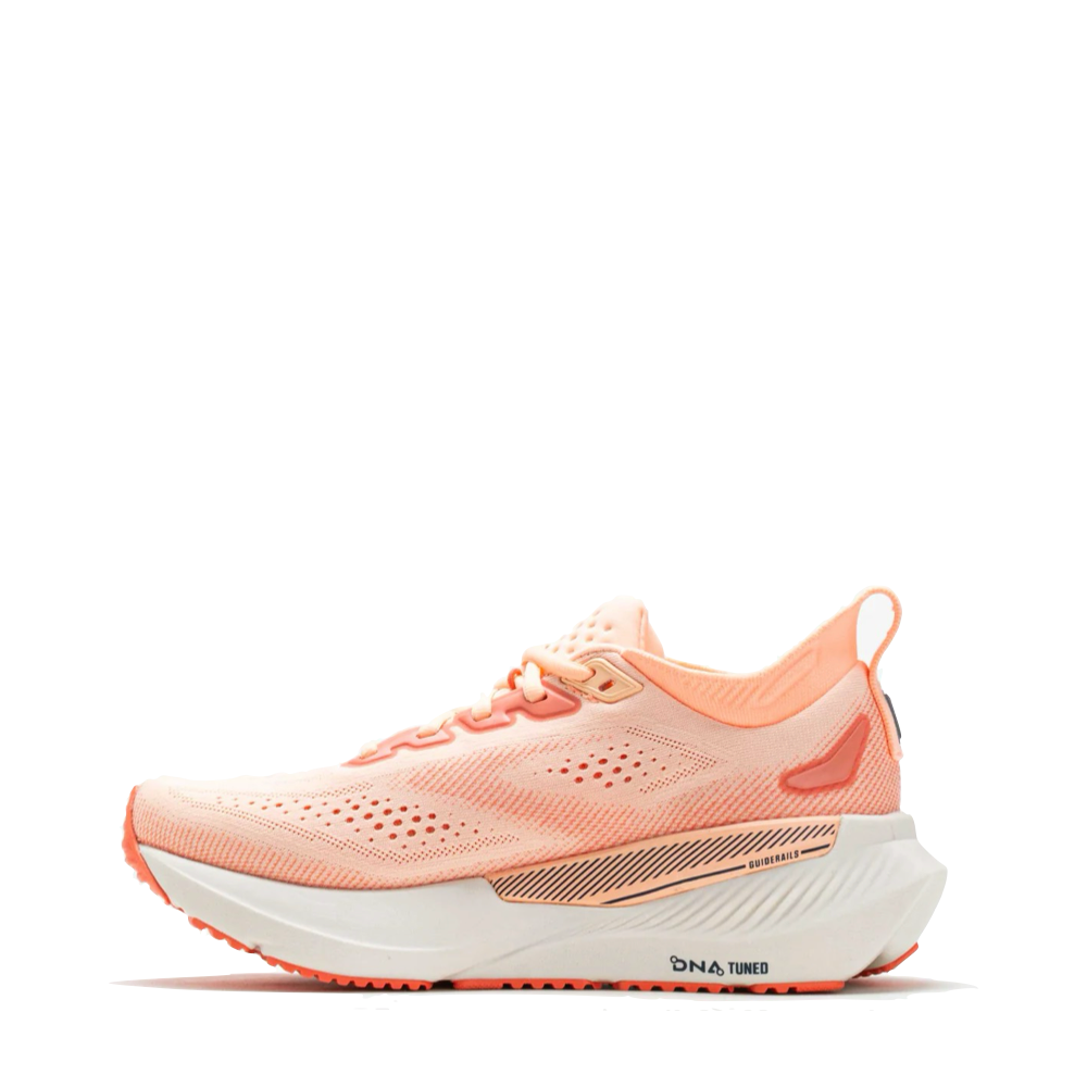 Side (left) view of Brooks Glycerin GTS 23 Sneaker for women.