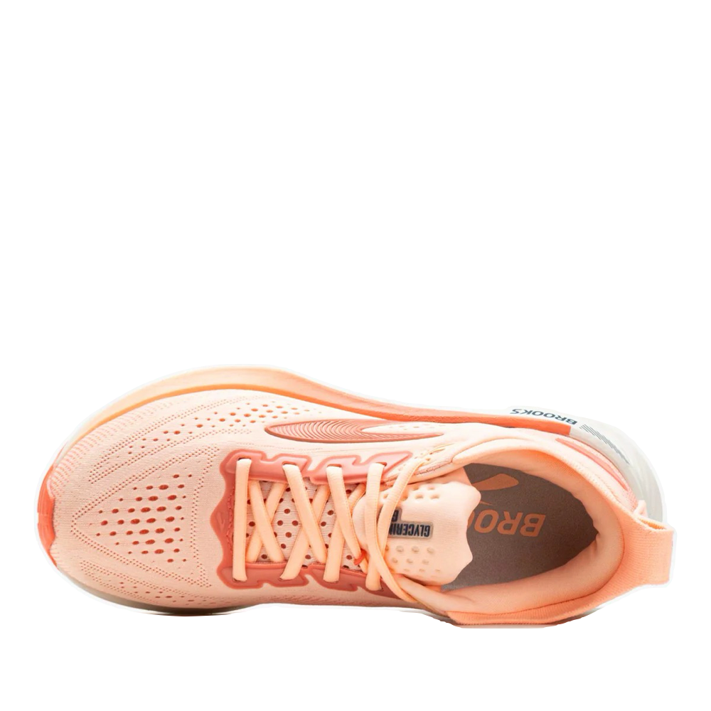 Top-down view of Brooks Glycerin GTS 23 Sneaker for women.