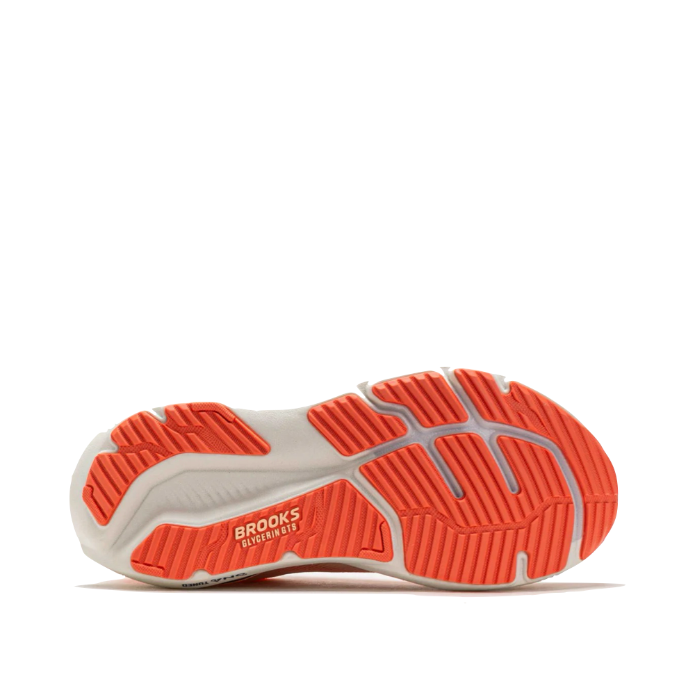Bottom view of Brooks Glycerin GTS 23 Sneaker for women.