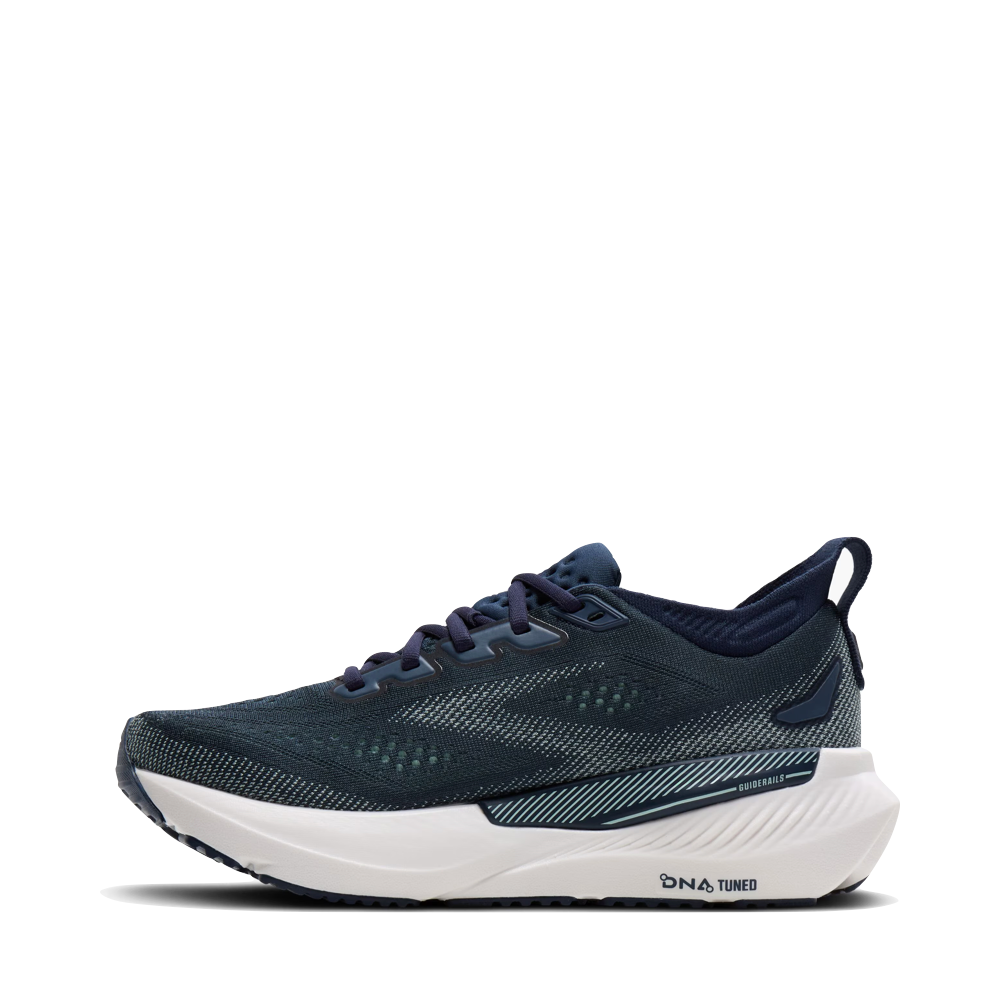 Side (left) view of Brooks Glycerin GTS 23 Sneaker for women.