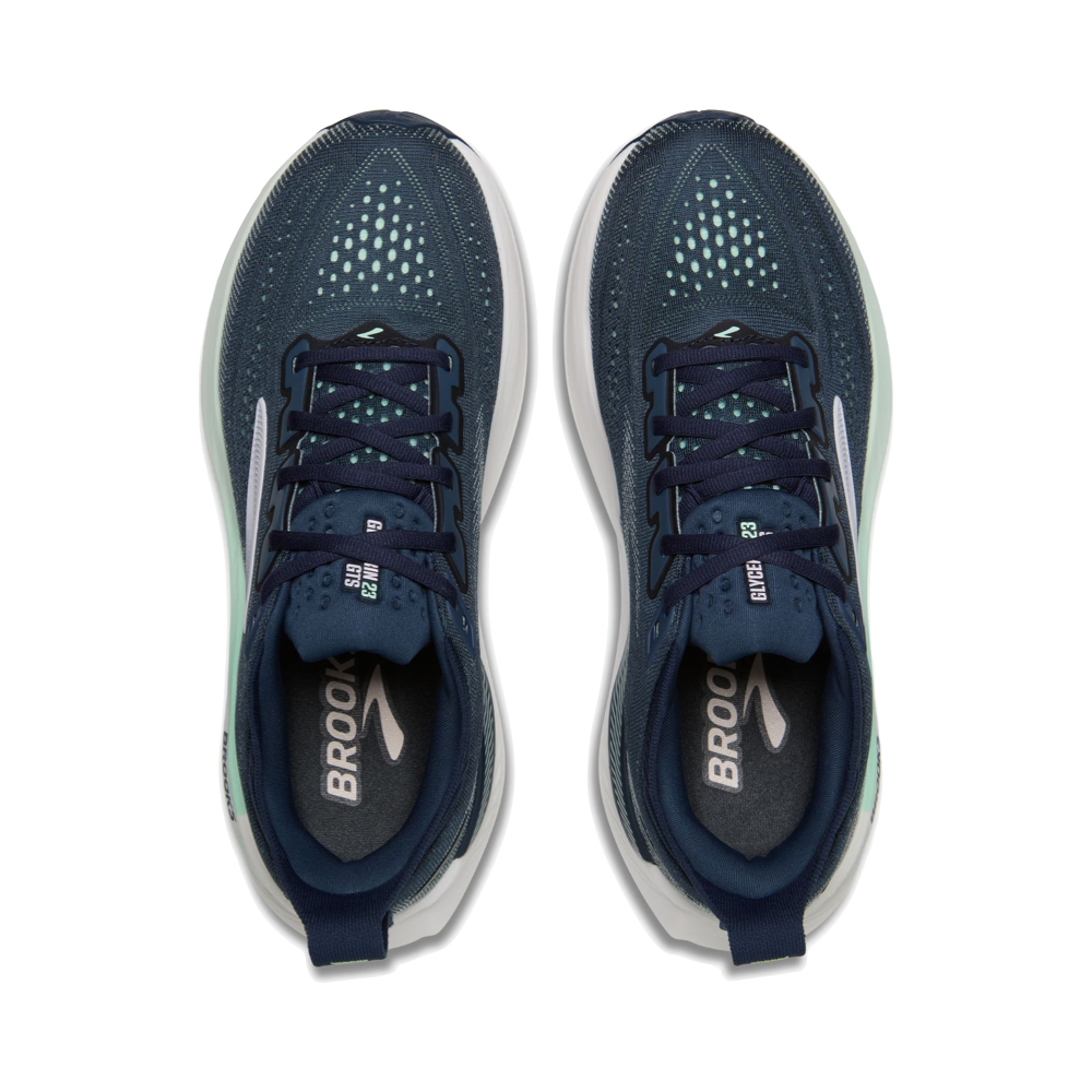 Top-down view of Brooks Glycerin GTS 23 Sneaker for women.