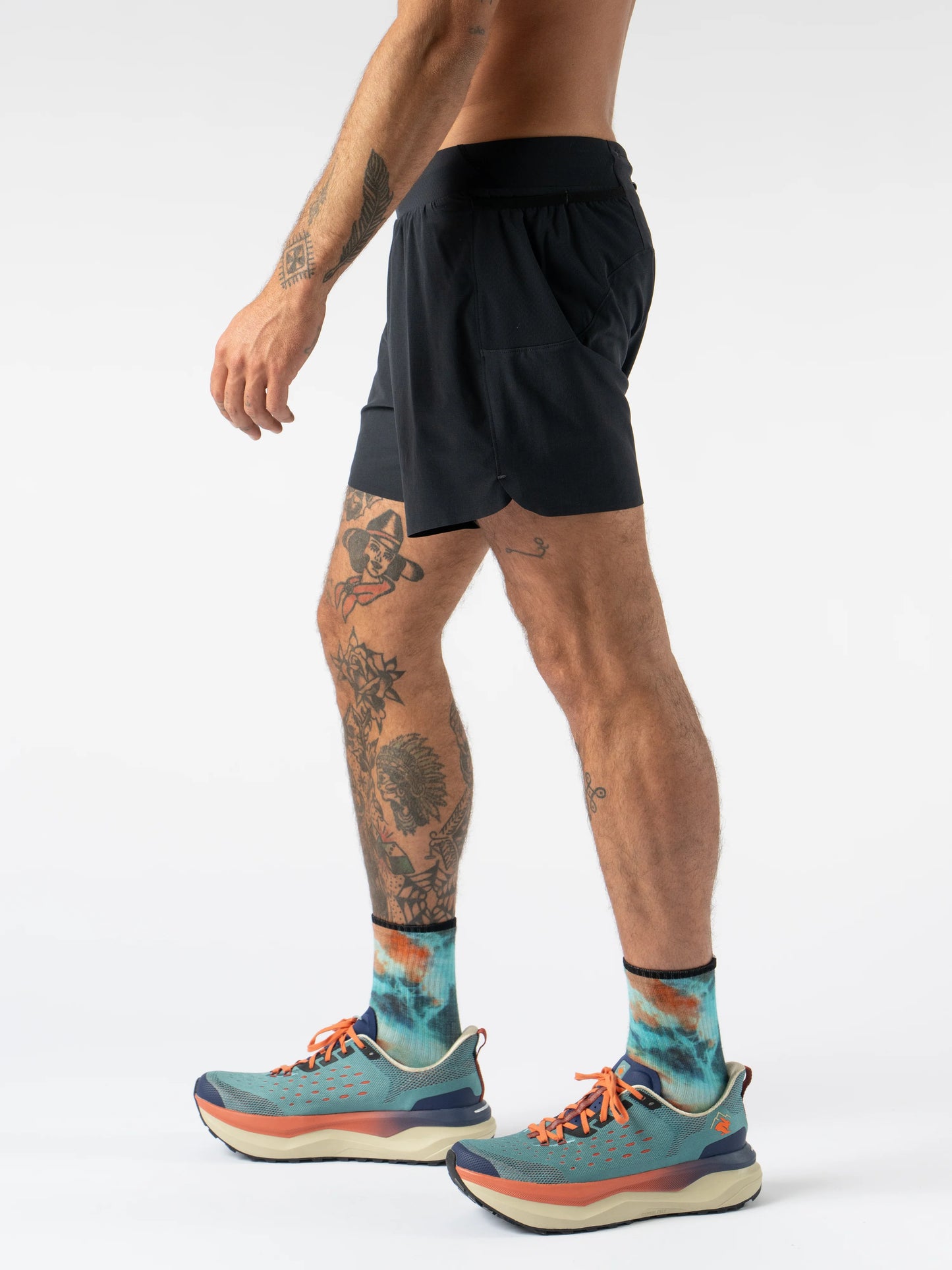 Rabbit Men's FKT 5" Short in Black
