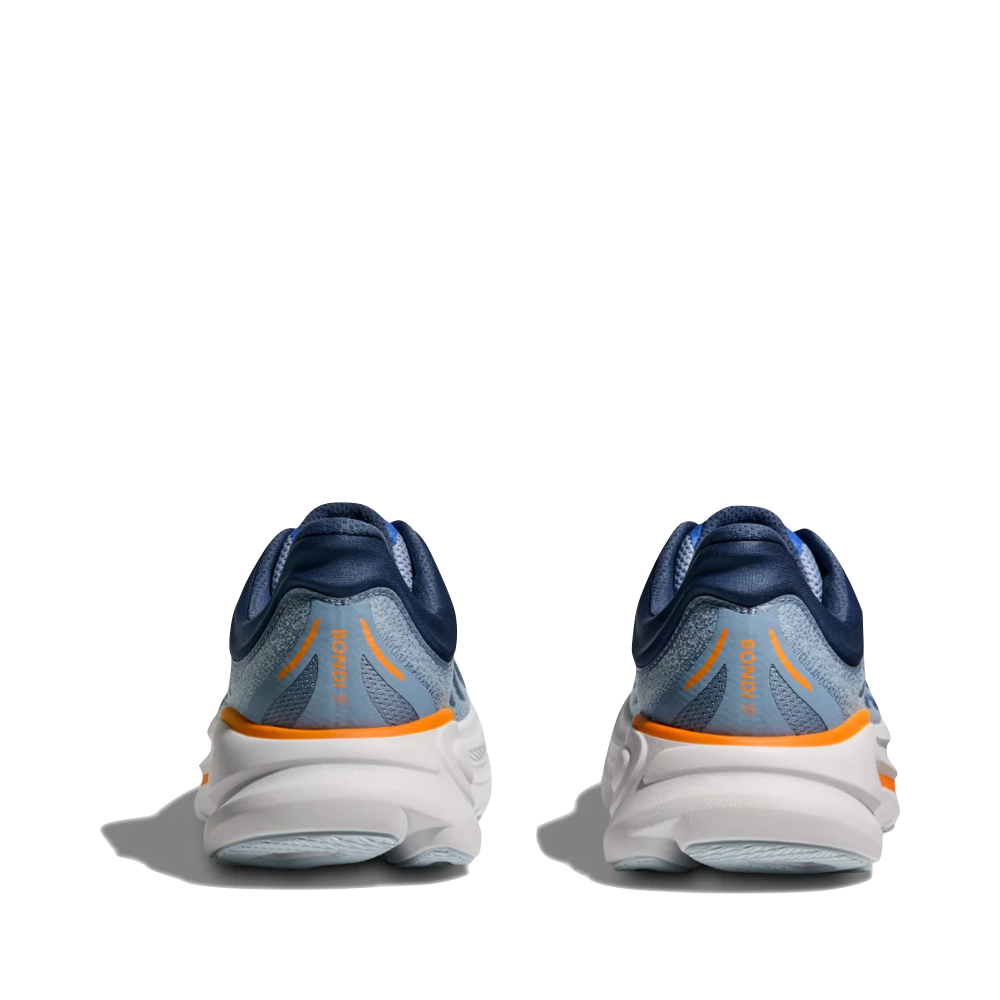 Back view of Hoka Bondi 9 Sneaker for men.