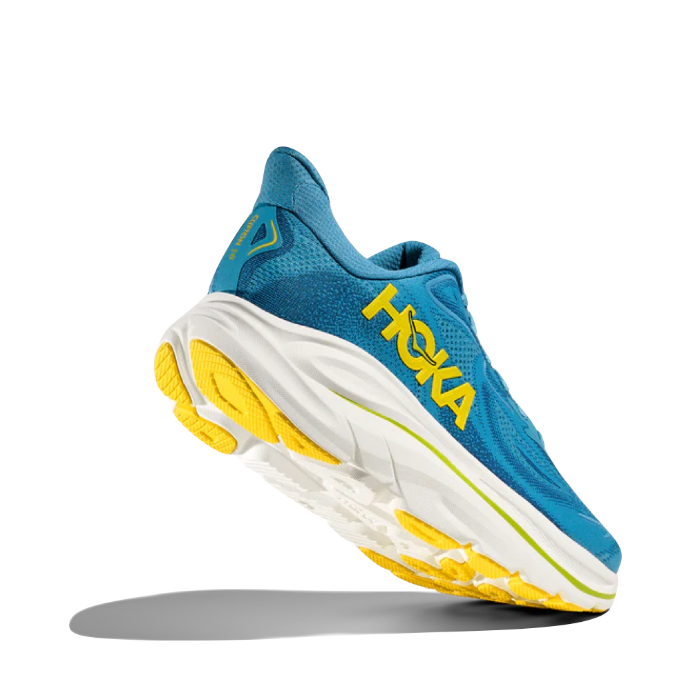 Bottom view of Hoka Clifton 10 Sneaker for men.