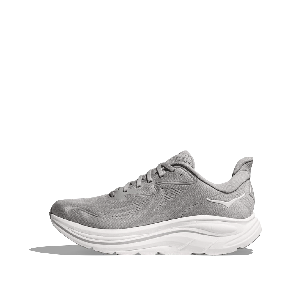 Side (left) view of Hoka Clifton 10 Sneaker for men.