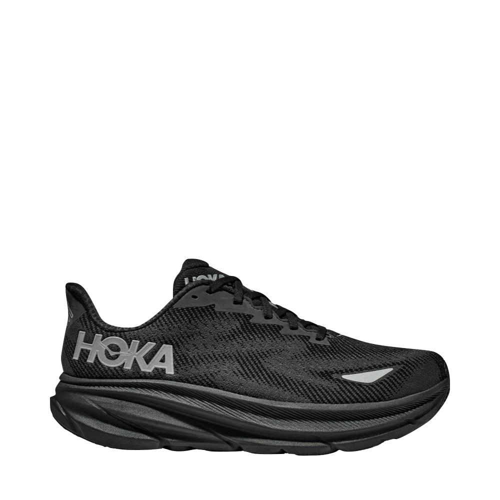 Side (right) view of Hoka Clifton 9 GTX Sneaker for men.