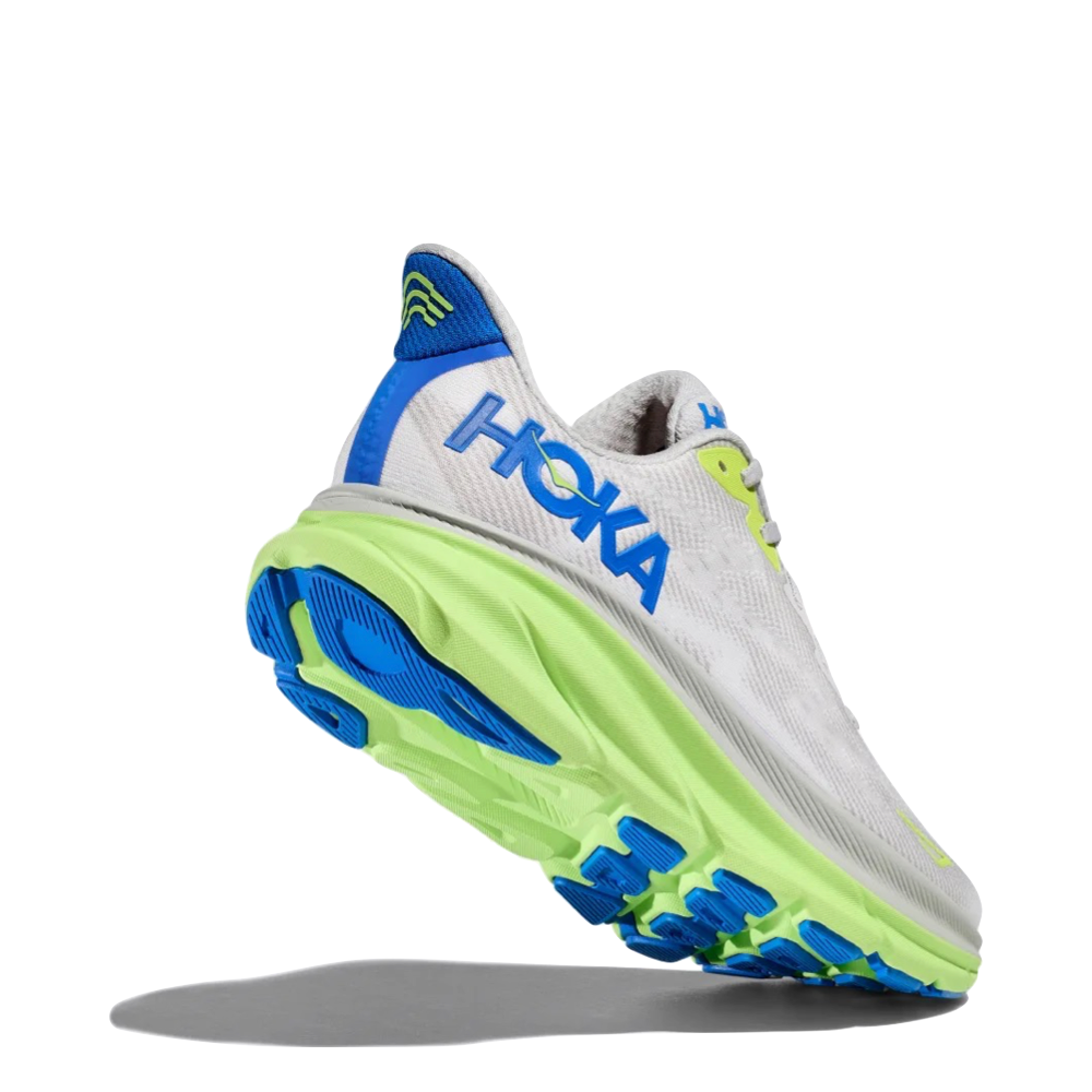 Bottom view of Hoka Clifton 9 Sneaker for men.