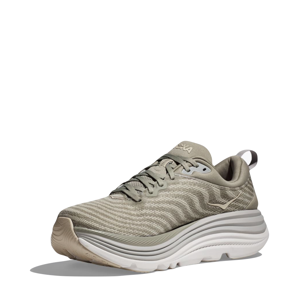 Mudguard and Toe view of Hoka Gaviota 5 for men.