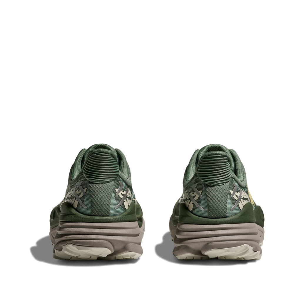 Back view of Hoka Stinson 7 Sneaker for men.