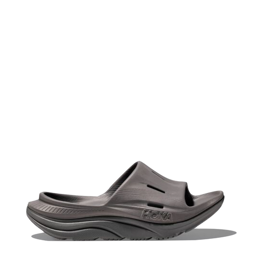Side (right) view of Hoka Ora Recovery Slide 3 Sandal.