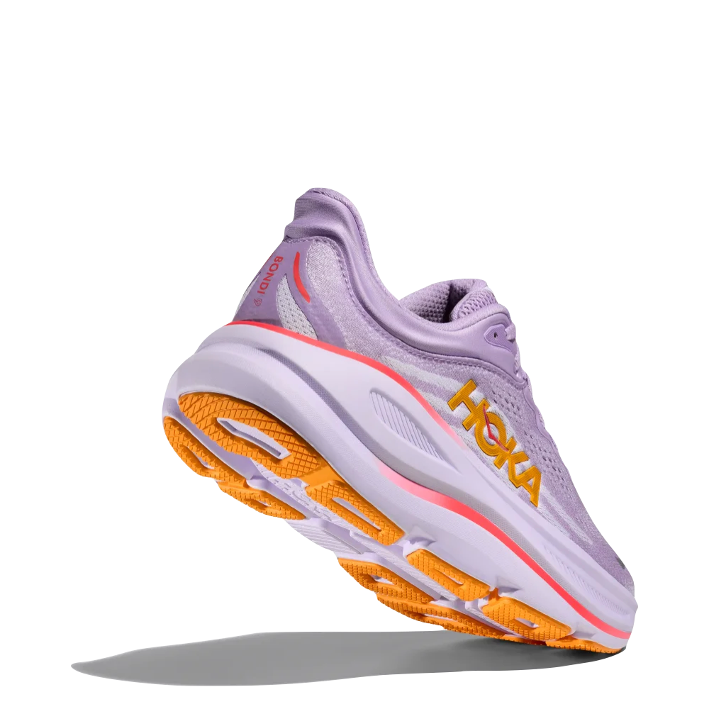 Bottom view of Hoka Bondi 9 Sneaker for women.