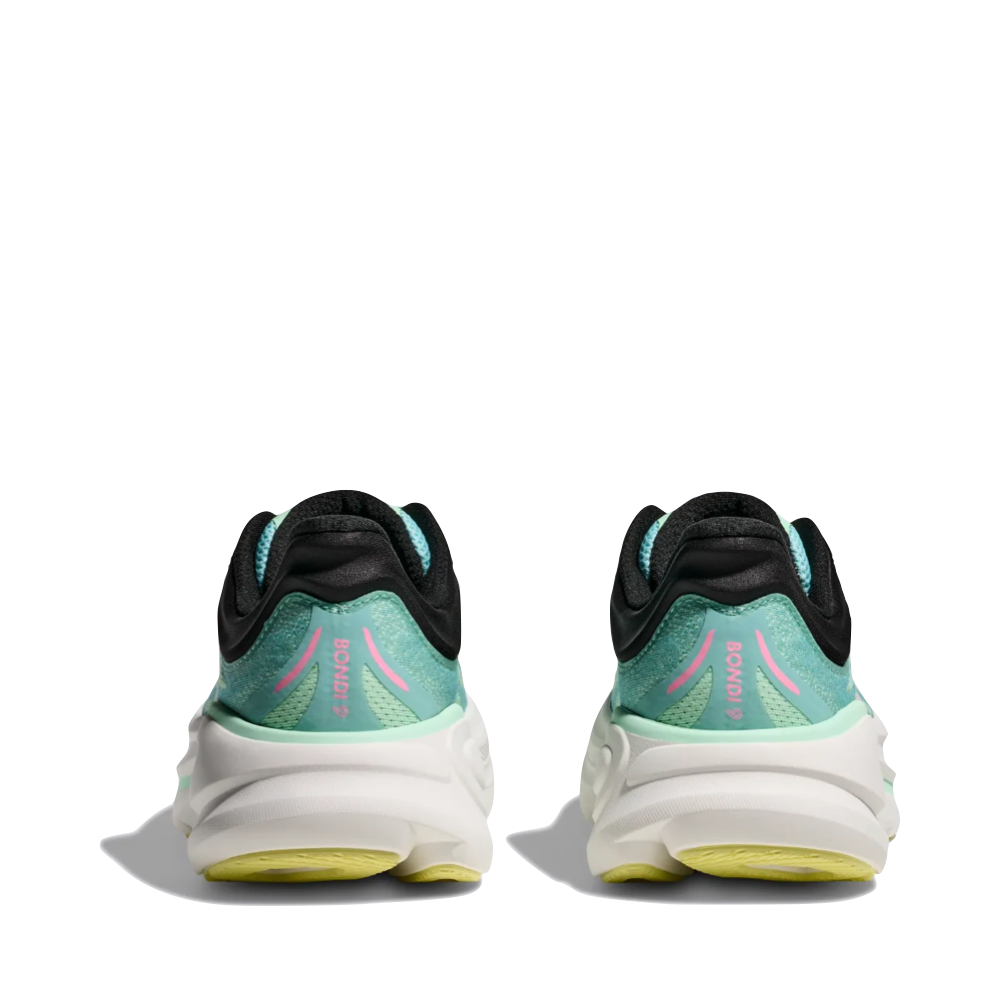 Back view of Hoka Bondi 9 Sneaker for women.