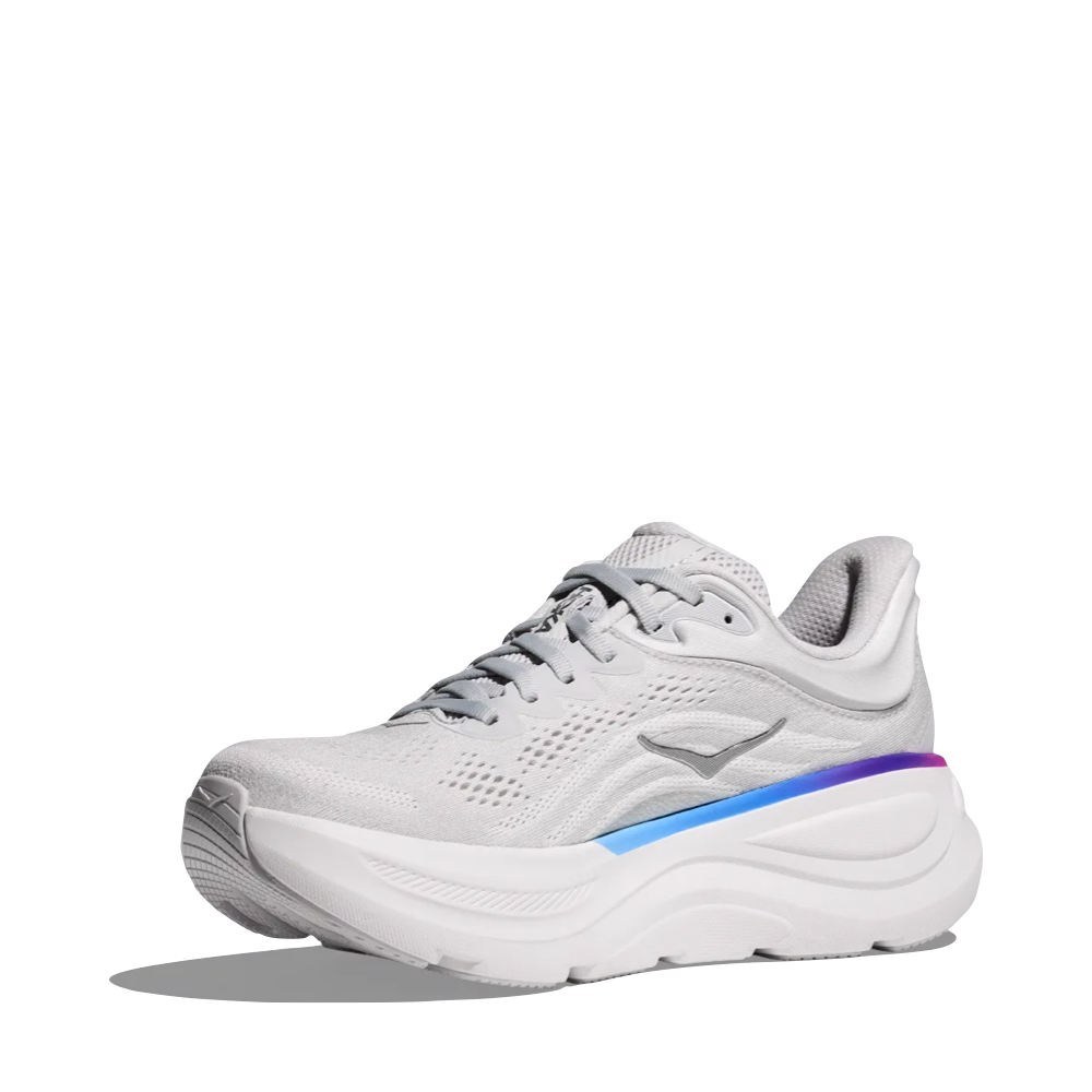 Mudguard and Toe view of Hoka Bondi 9 Sneaker for women.