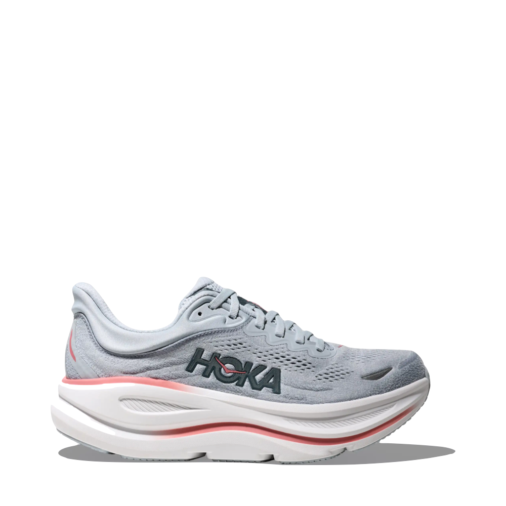Side (right) view of Hoka Bondi 9 Sneaker for women.