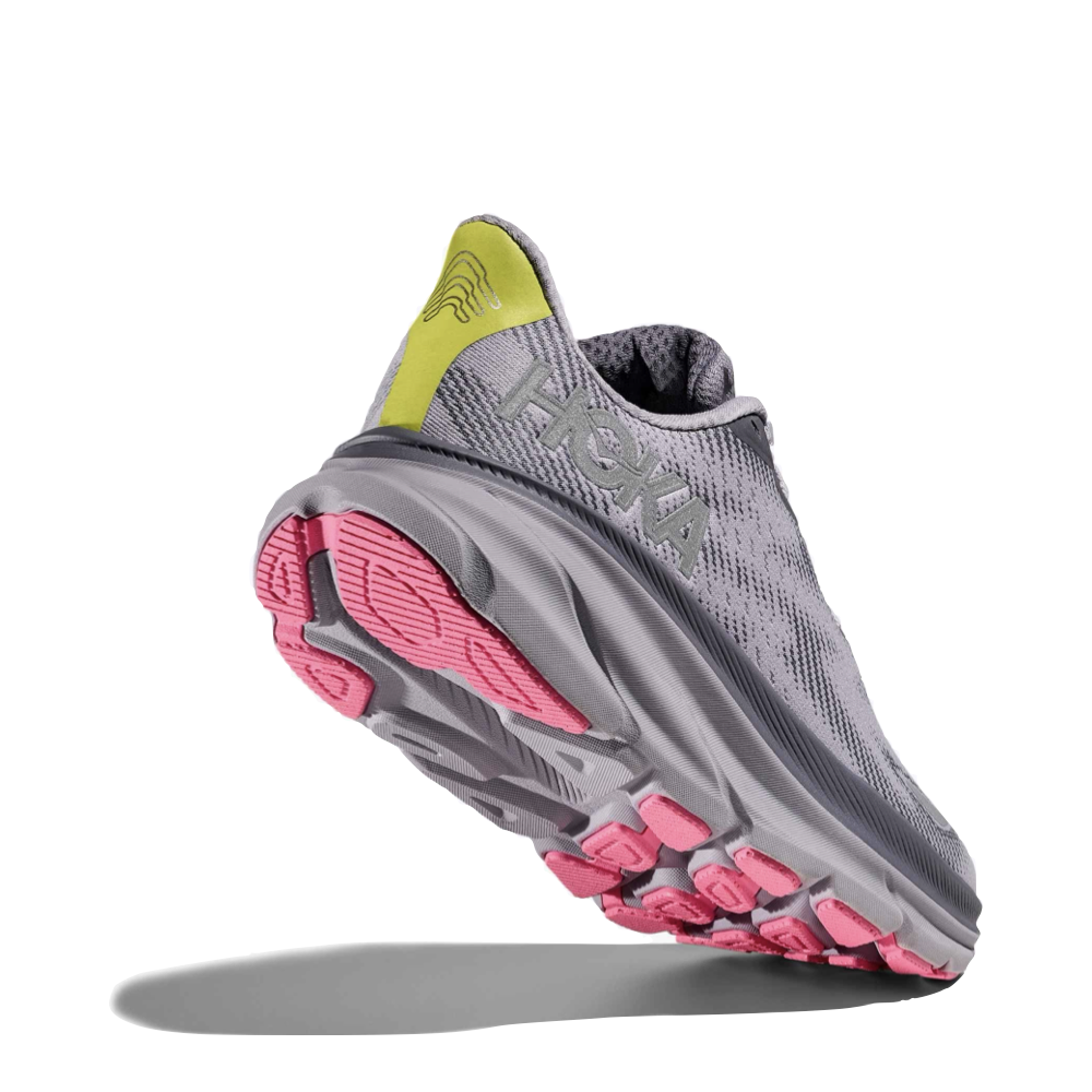 Bottom view of Hoka Clifton 9 GTX Waterproof Sneaker for women. 
