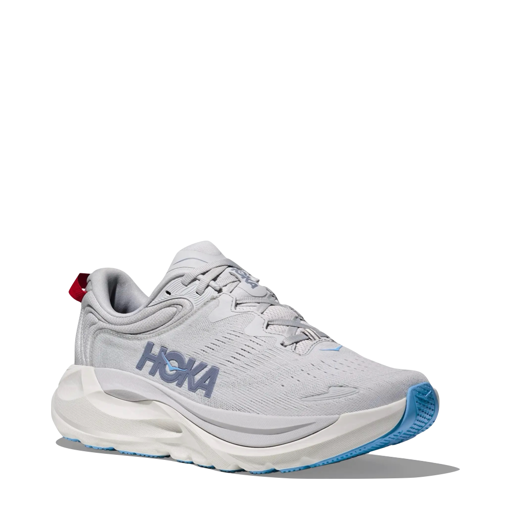 Mudguard and Toe view of Hoka Gaviota 6 Sneaker for women.