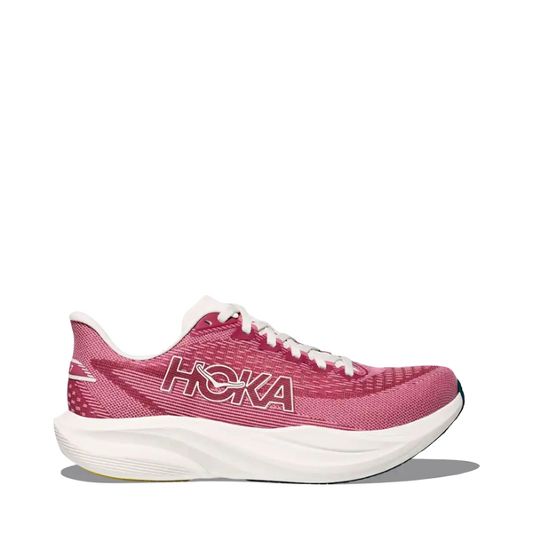 Side (right) view of Hoka Mach 7 Sneaker for women.