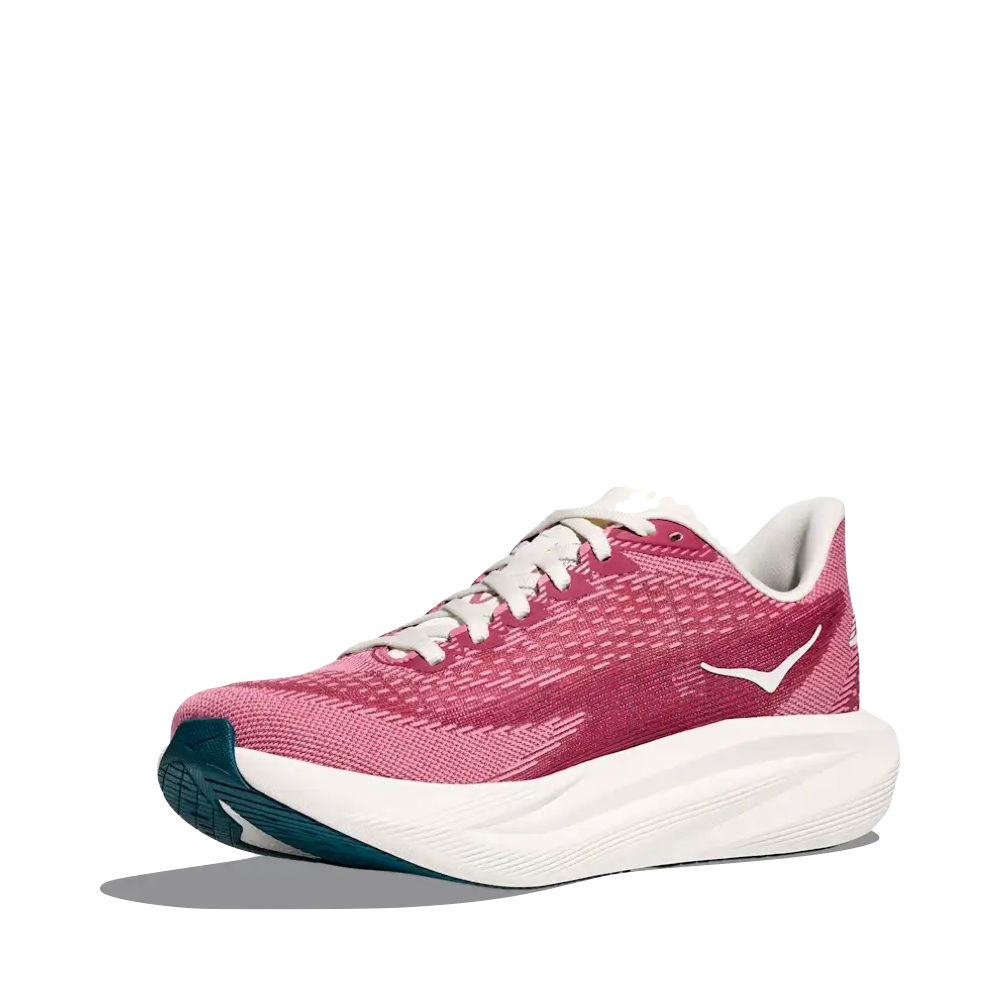 Mudguard and Toe view of Hoka Mach 7 Sneaker for women.