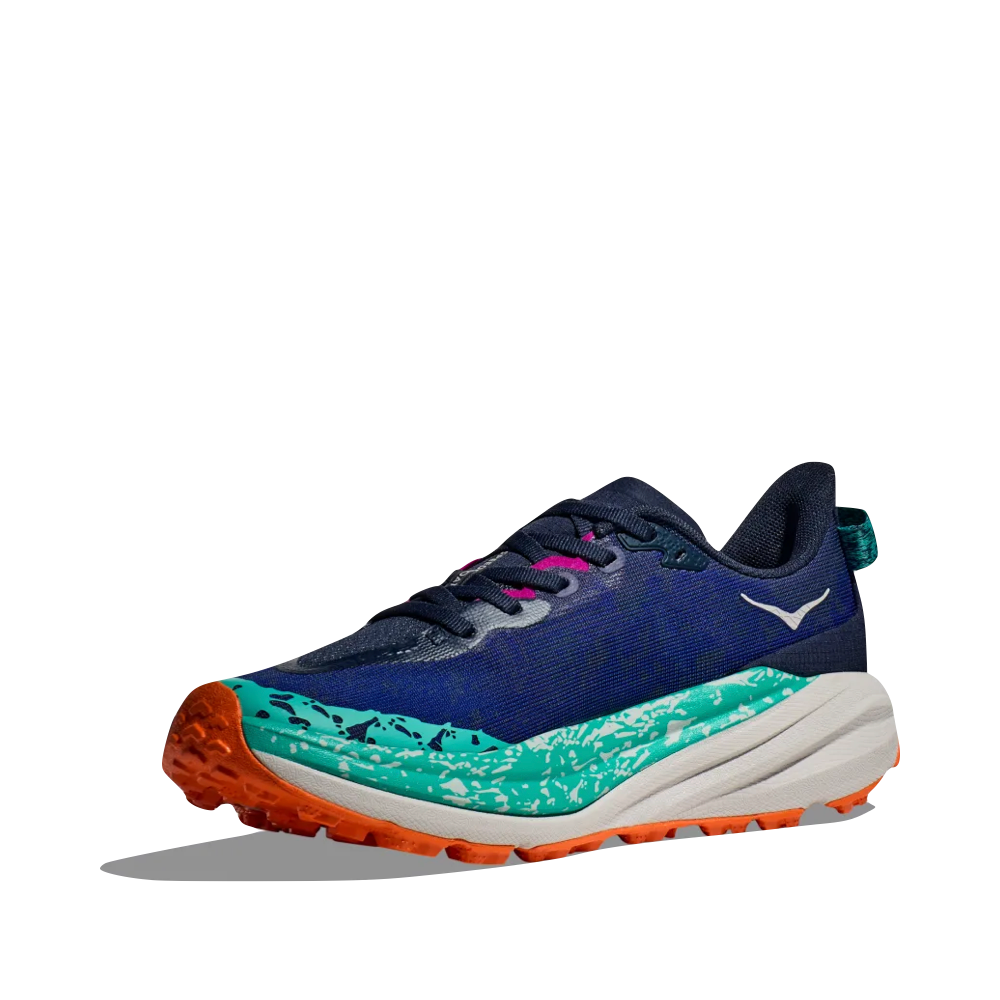 Mudguard and Toe view of Hoka Speedgoat 6 Sneaker for women.