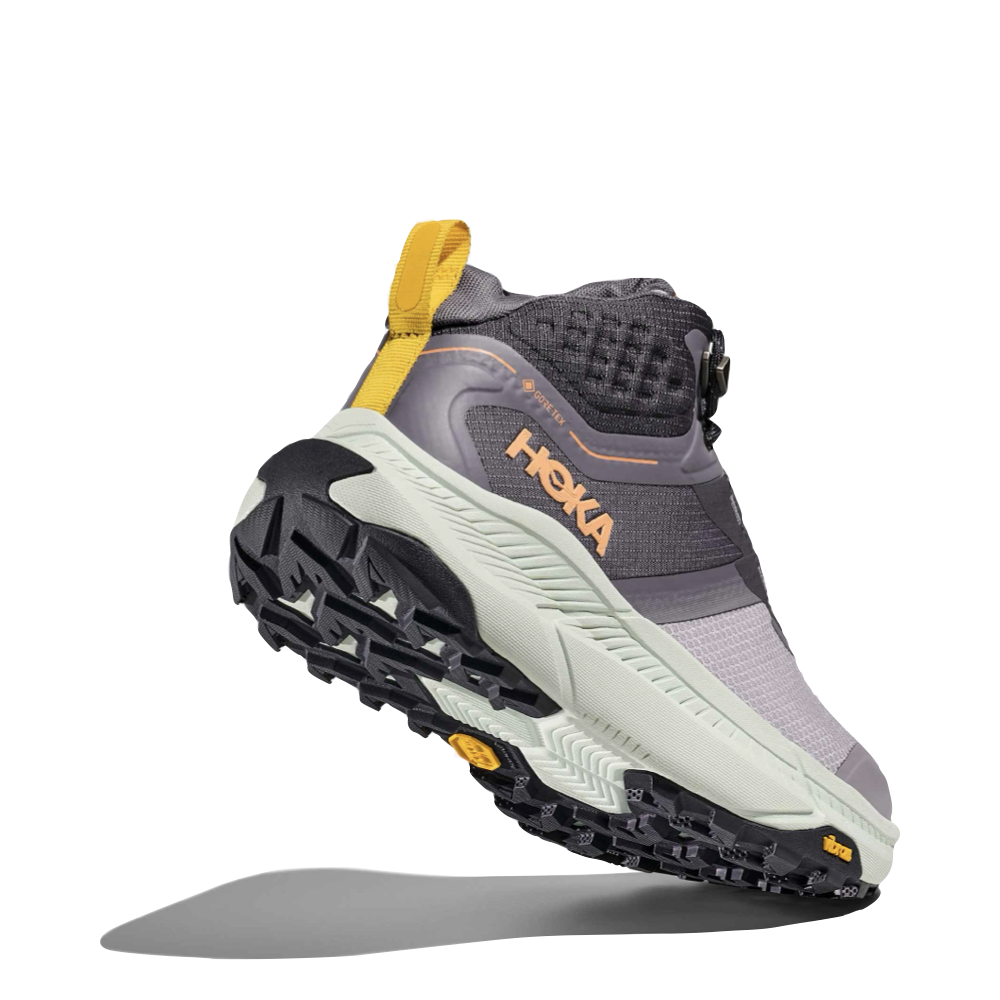Bottom view of Hoka Transport Hike GTX Mid Waterproof Boot for women.