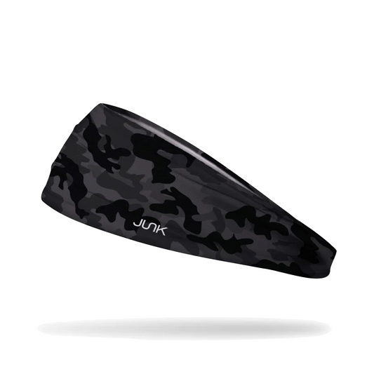 Junk Black Ops Headband in Black Print