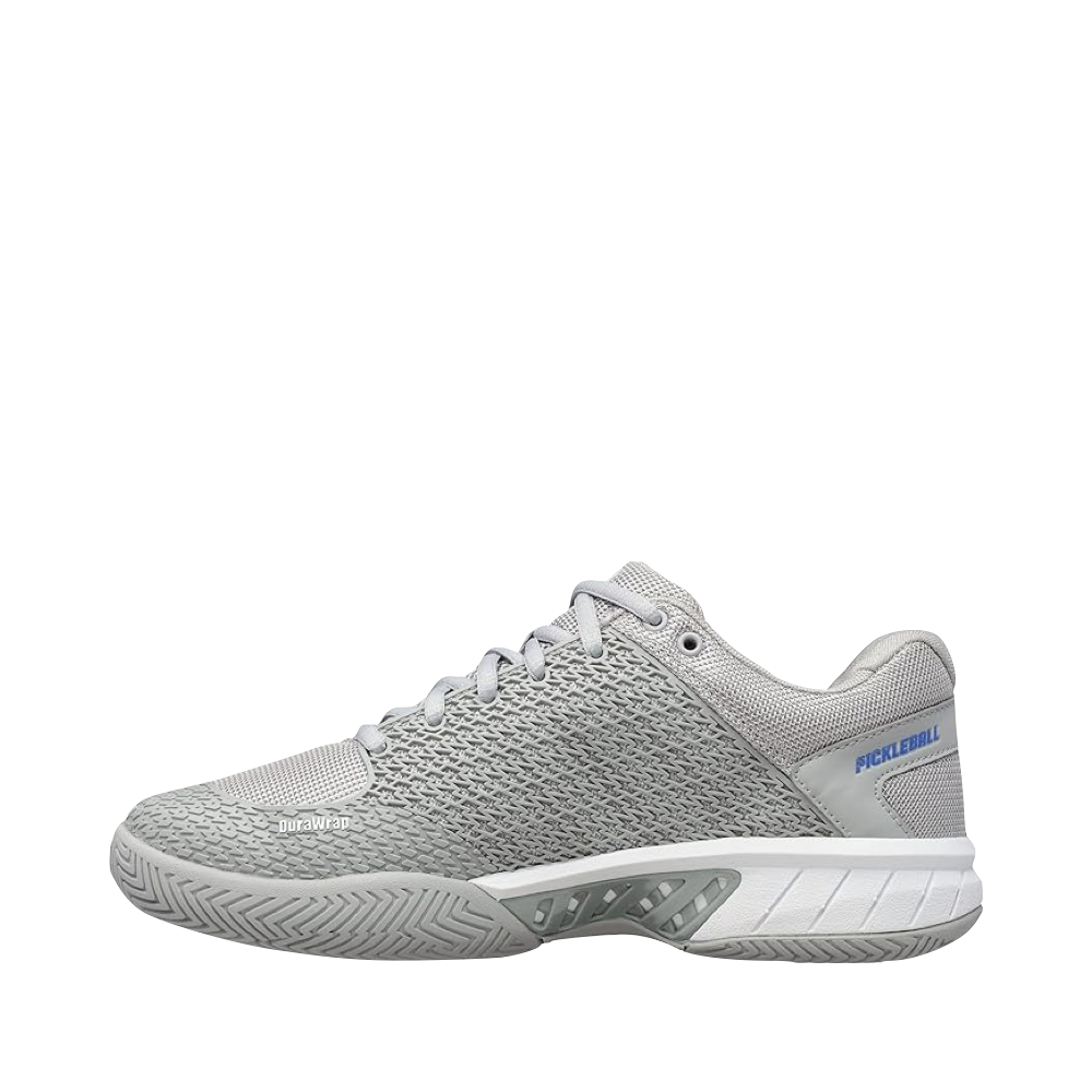 Side (left) view of K-Swiss Express Light Pickleball Shoes for women.