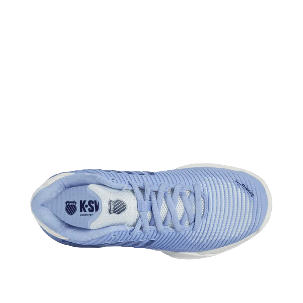 Top-down view of K-Swiss Hypercourt Express 2 Court Shoe for women.