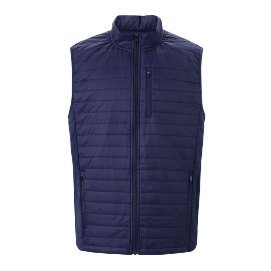 Mitten Running Co. Men's Synthetic Down Vest in Naval Academy