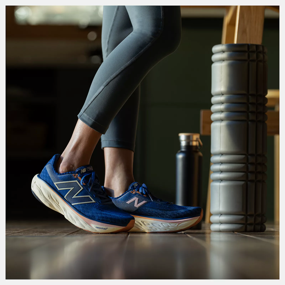 Model view of New Balance Fresh Foam X 1080 v14 Sneaker for women.