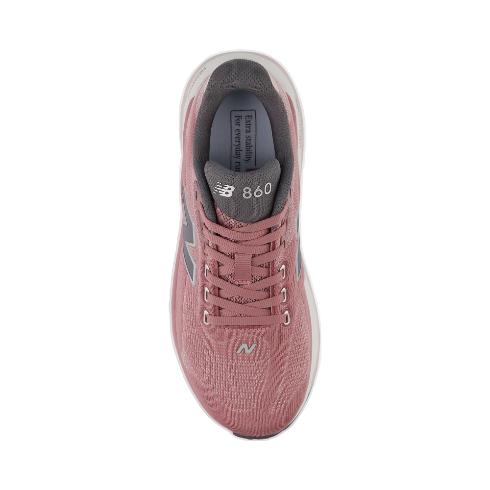 Top-down view of New Balance Fresh Foam X 860v15 Sneaker for women.
