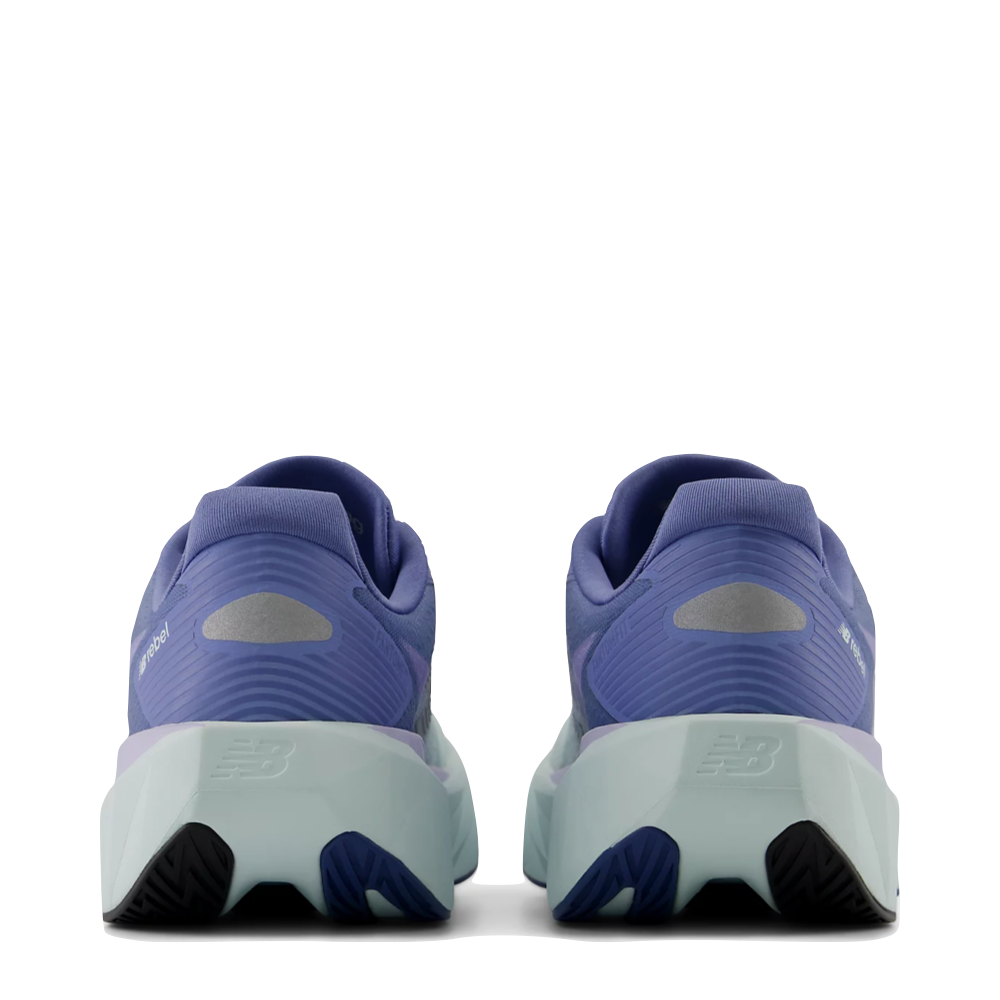Back view of New Balance Fuel Cell Rebel v5 Sneaker for women.